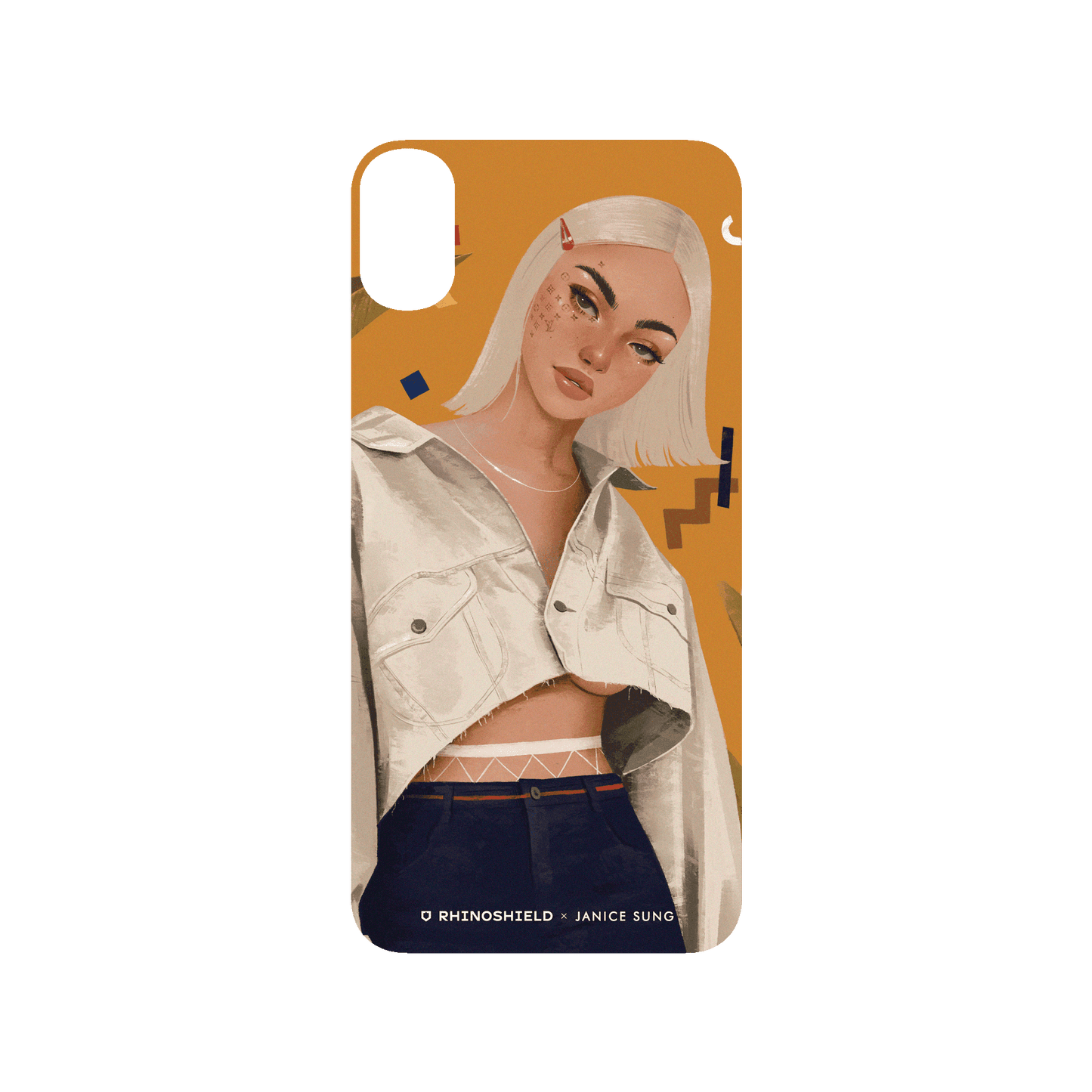 RhinoShield X Janice Sung SolidSuit iPhone XS Max Case - Anabelle