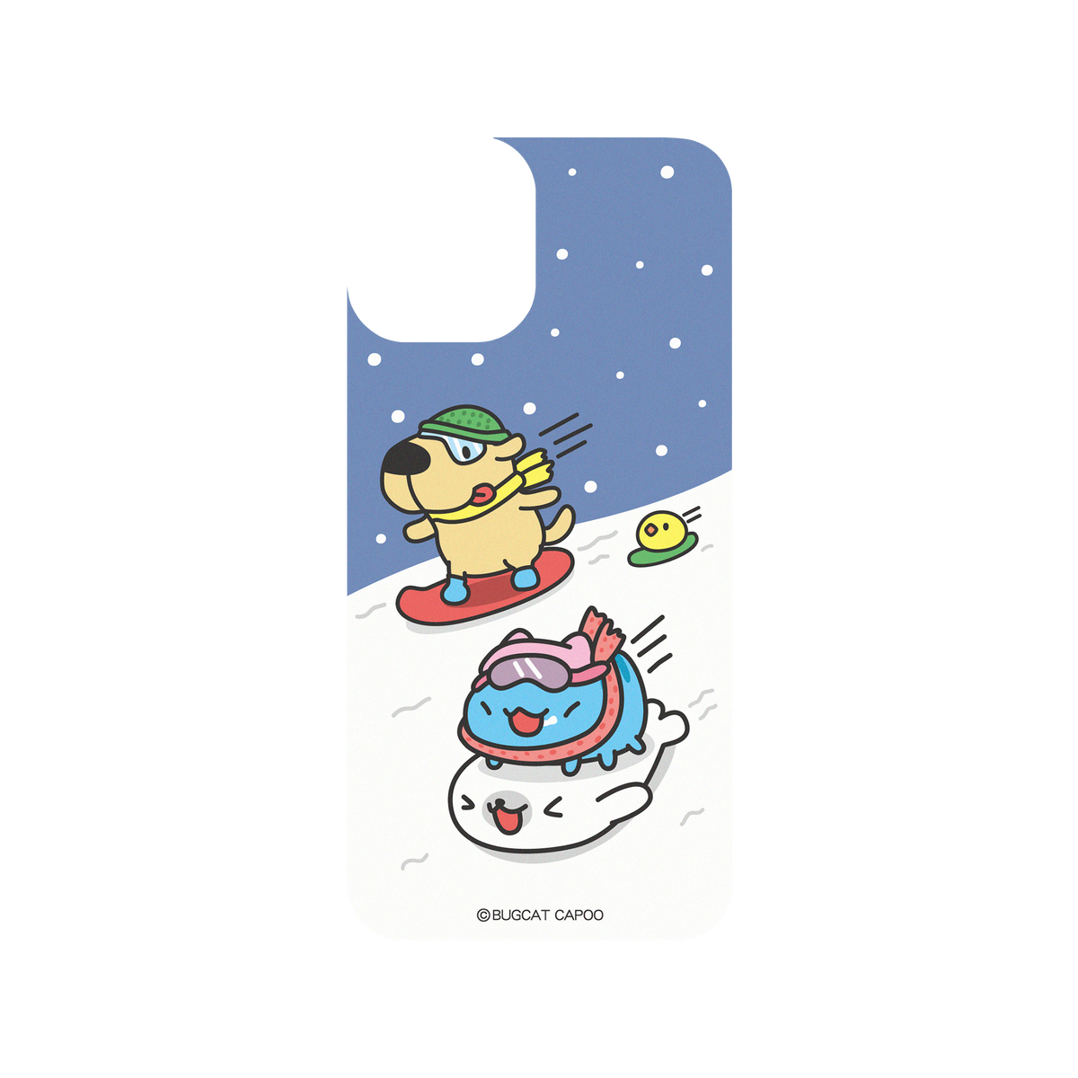 RHINOSHIELD X BUGCAT CAPOO SolidSuit iPhone 11 Pro Case - Fun of Skiing