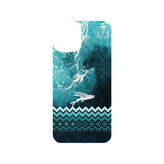 RHINOSHIELD X WasangShow SolidSuit iPhone 11 Pro Case - Flying Fish in the Deep Sea