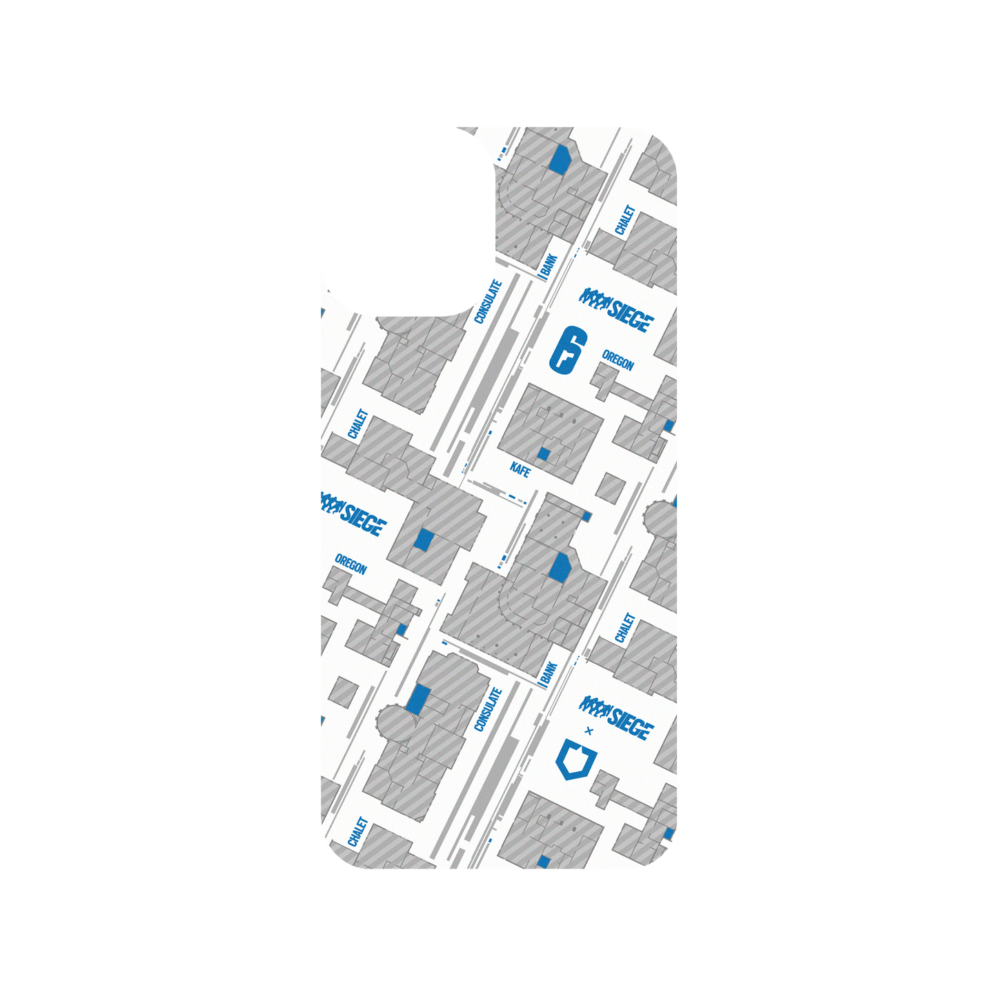 RHINOSHIELD X 6: Siege SolidSuit iPhone 11 Pro Case - Map - Blue
