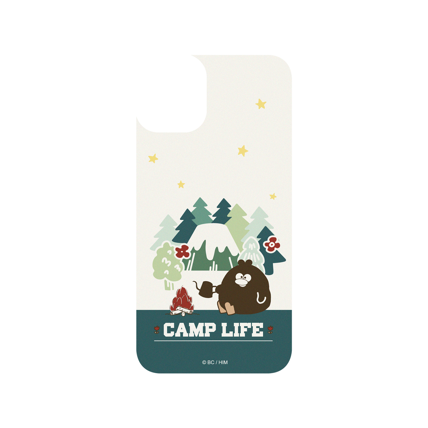 iPhone 11 犀牛盾SolidSuit聯名設計款防摔背蓋手機殼 奧樂雞 - CAMP LIFE