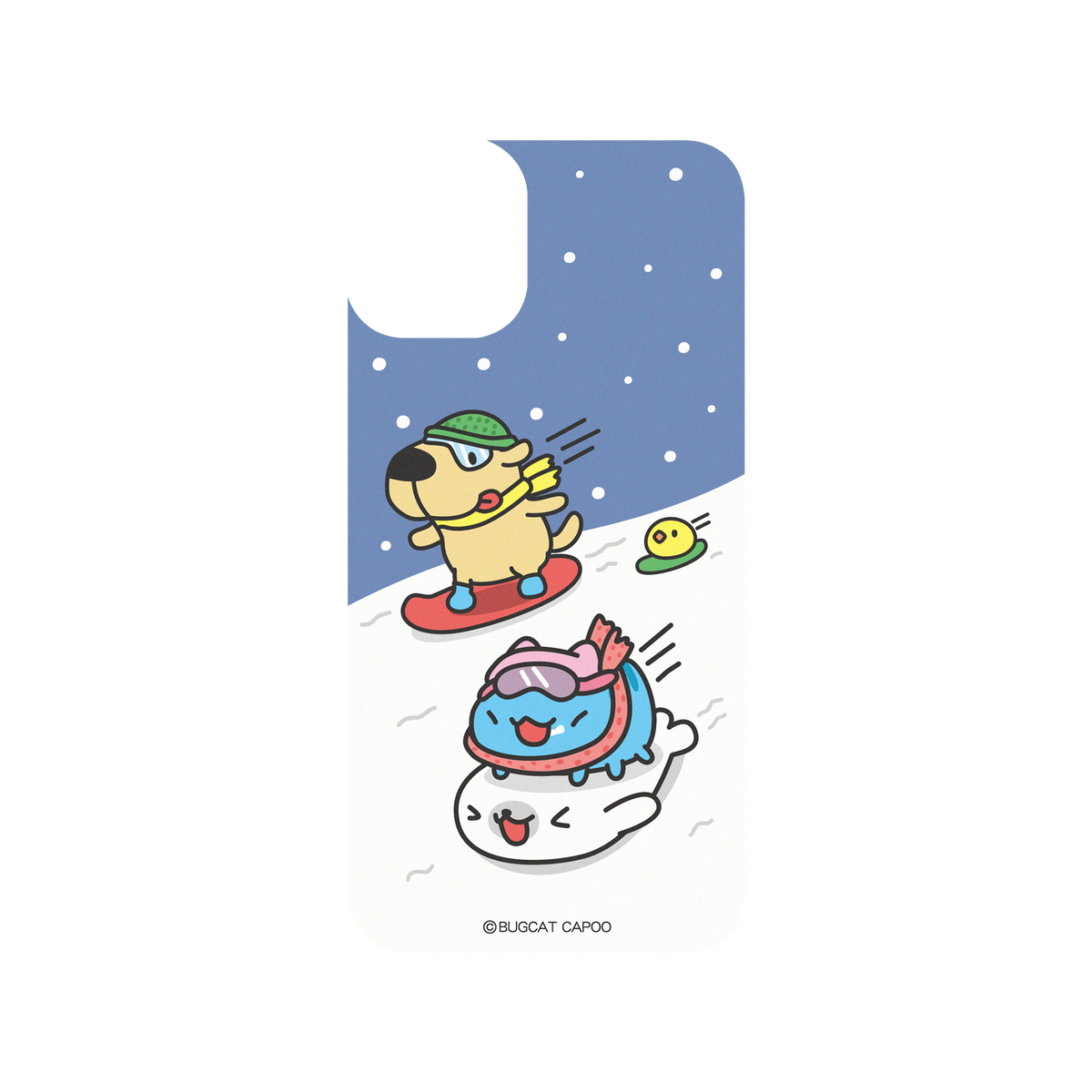 RHINOSHIELD X BUGCAT CAPOO SolidSuit iPhone 11 Case - Fun of Skiing