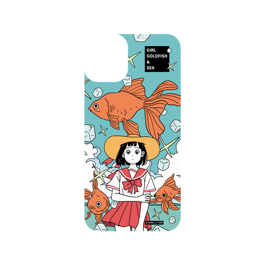 iPhone 11 犀牛盾SolidSuit聯名設計款防摔背蓋手機殼 Zzifan_z - 金魚女孩
