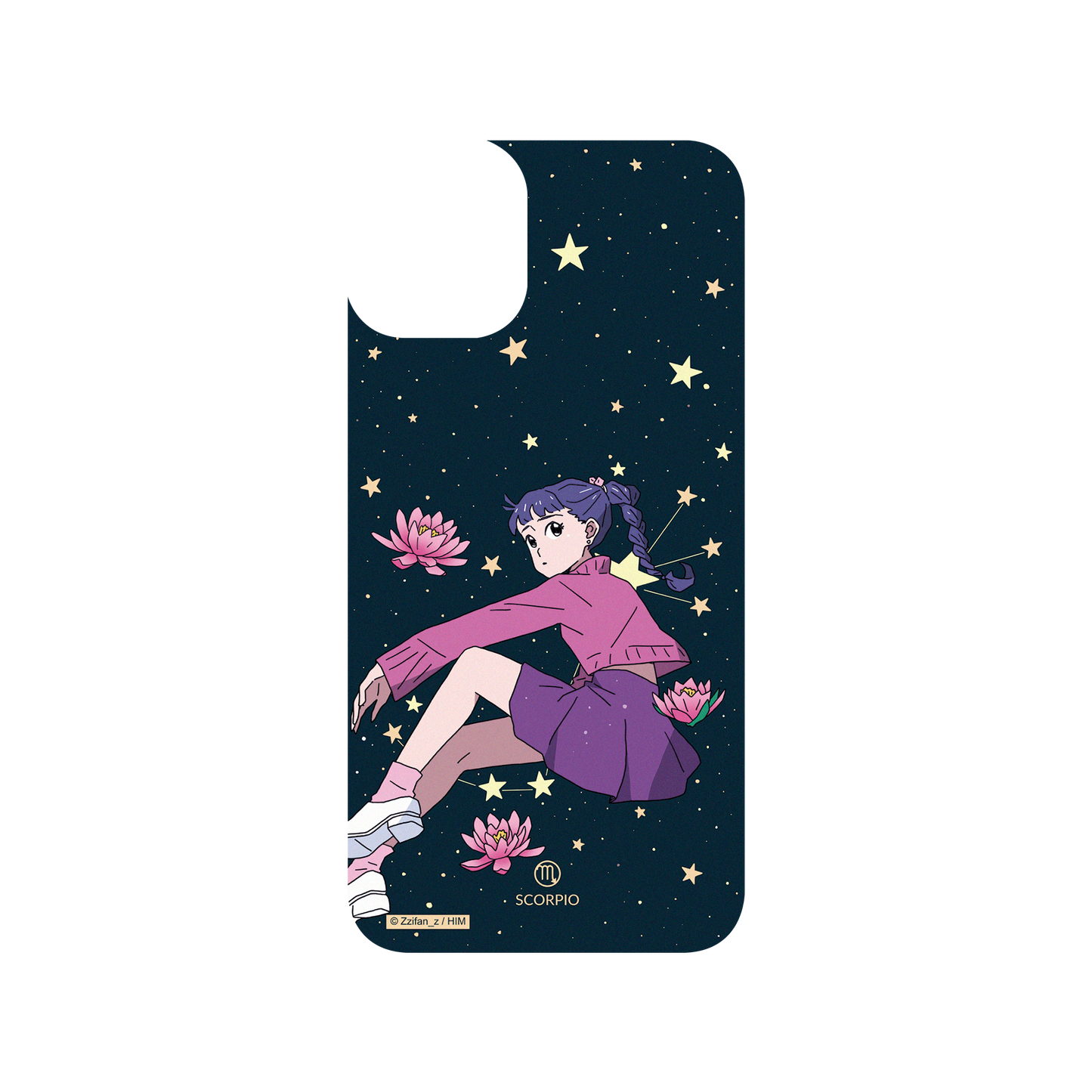 iPhone 11 犀牛盾SolidSuit聯名設計款防摔背蓋手機殼 Zzifan_z - 天蝎座女孩
