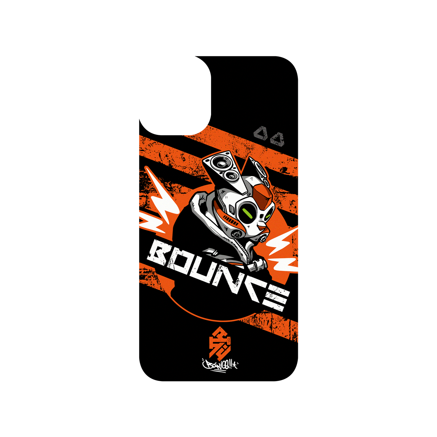 iPhone 11 犀牛盾SolidSuit聯名設計款防摔背蓋手機殼 BOUNCE - BOUNCE MAN Lightning