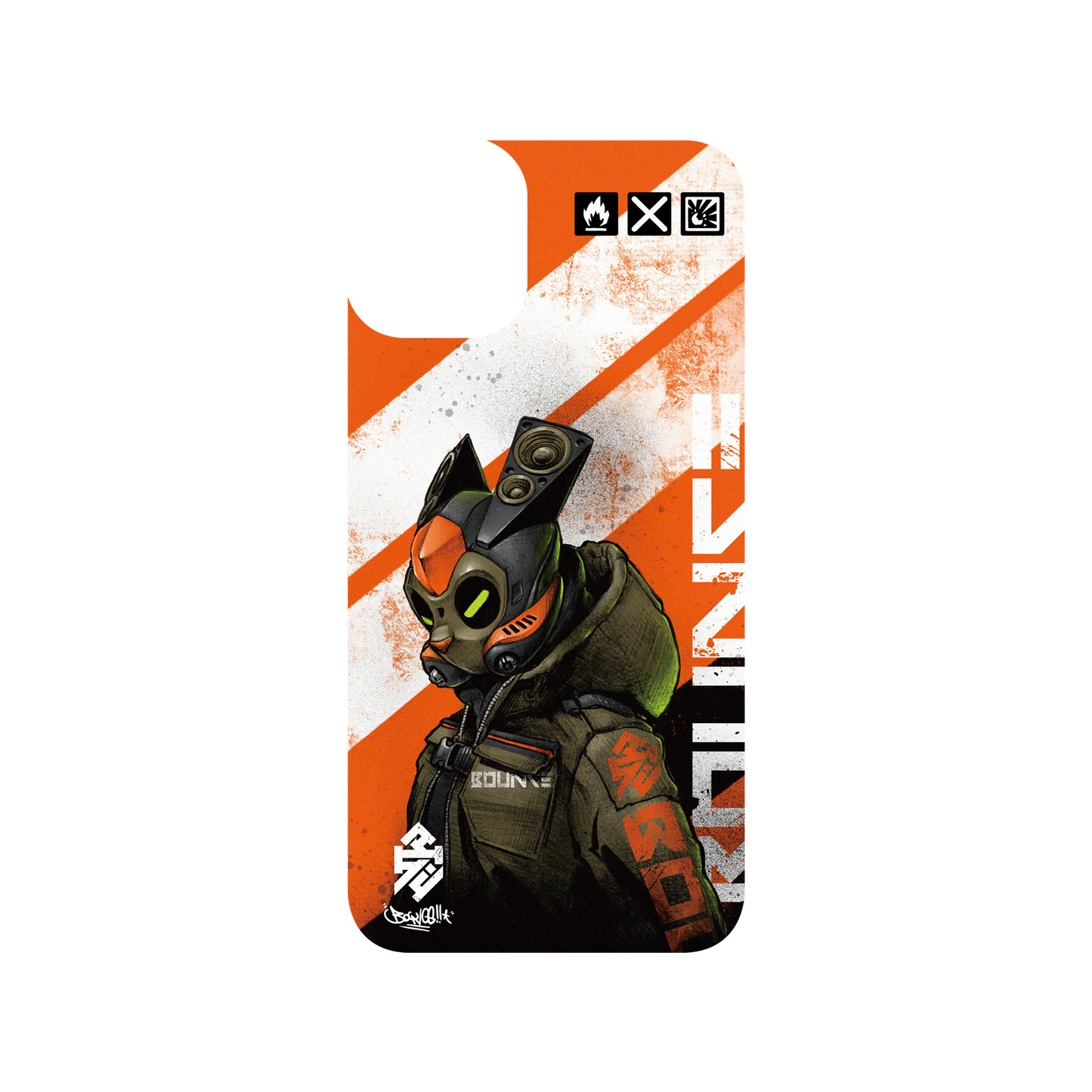 iPhone 11 犀牛盾SolidSuit聯名設計款防摔背蓋手機殼 BOUNCE - BOUNCE MAN POSTER