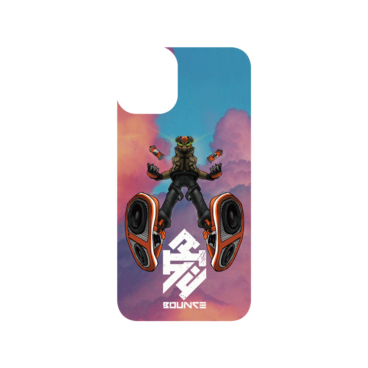 iPhone 11 犀牛盾SolidSuit聯名設計款防摔背蓋手機殼 BOUNCE - BOUNCE MAN INFINITY