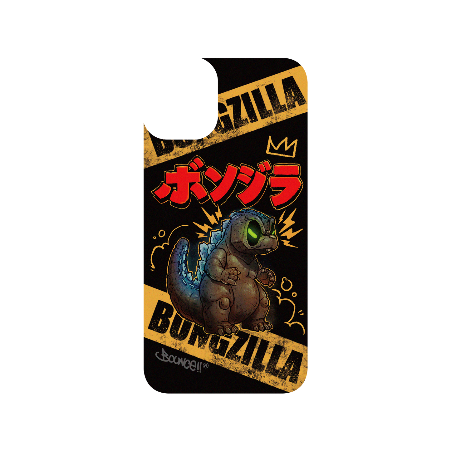 iPhone 11 犀牛盾SolidSuit聯名設計款防摔背蓋手機殼 BOUNCE - BOUNCE MONSTER WARNING