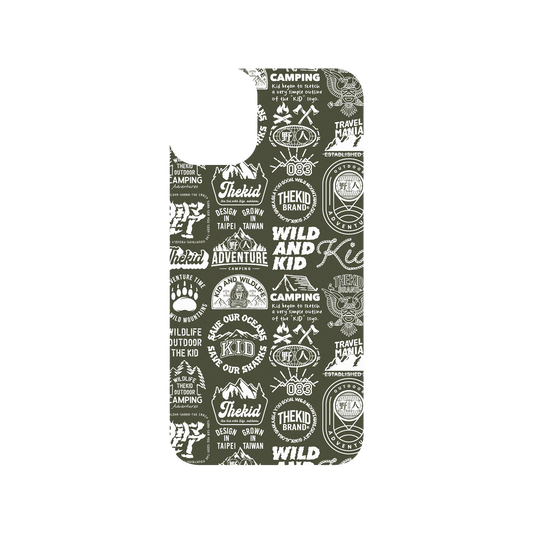 iPhone 11 犀牛盾SolidSuit聯名設計款防摔背蓋手機殼 KID - Outdoor滿版圖騰