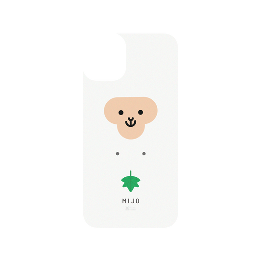 iPhone 11 犀牛盾SolidSuit聯名設計款防摔背蓋手機殼 臺灣吧 - 白米盾
