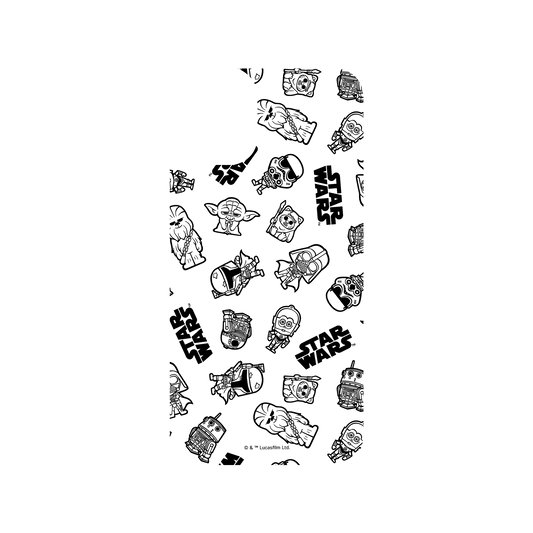 iPhone 11 犀牛盾SolidSuit聯名設計款防摔背蓋手機殼 StarWars 星際大戰系列 - Pattern 星際大戰-Galaxy