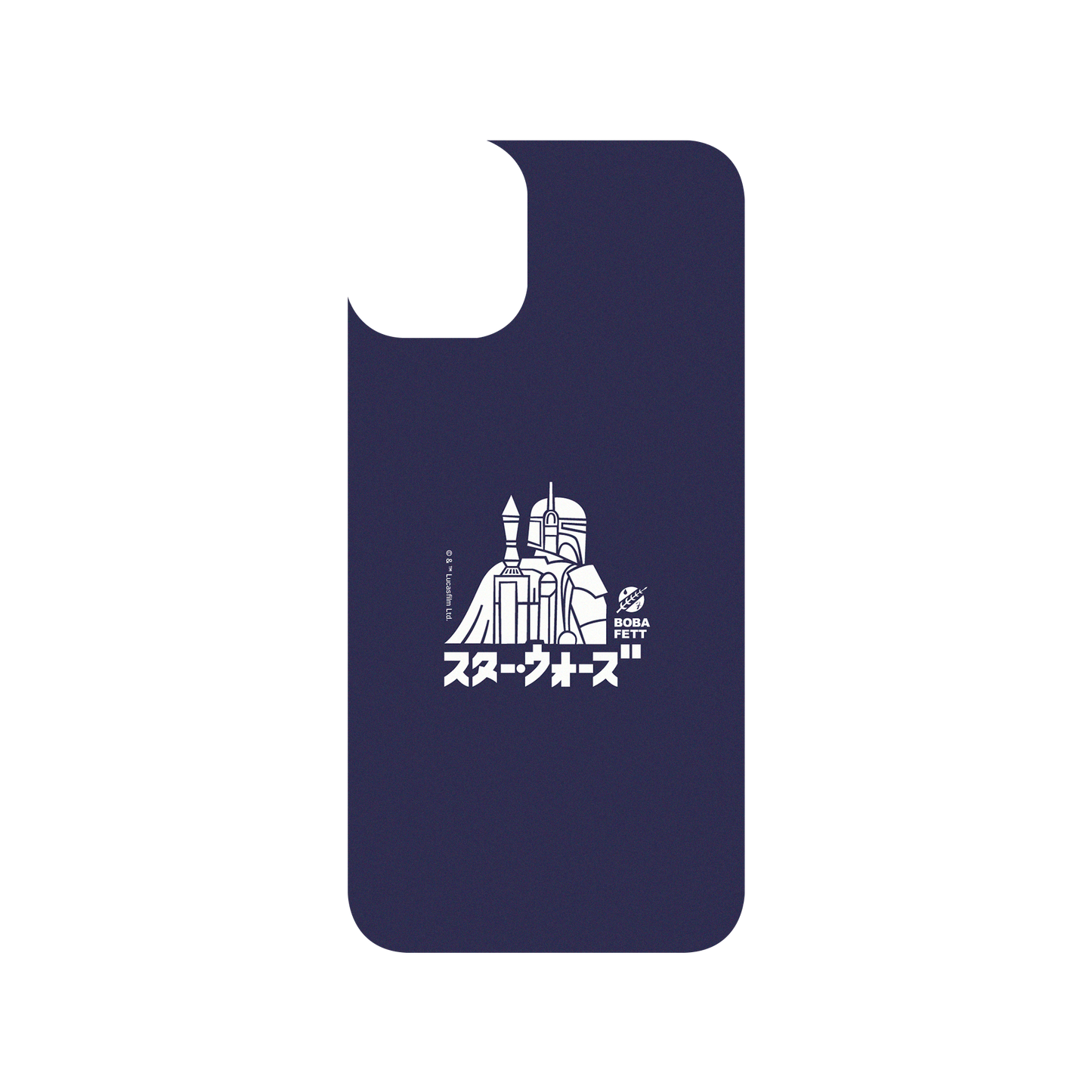 iPhone 11 犀牛盾SolidSuit聯名設計款防摔背蓋手機殼 StarWars 星際大戰系列 - 波巴費特-日文字系列