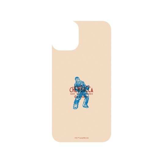iPhone 11 犀牛盾SolidSuit聯名設計款防摔背蓋手機殼 StarWars 星際大戰9系列 - 小圖款-丘巴卡