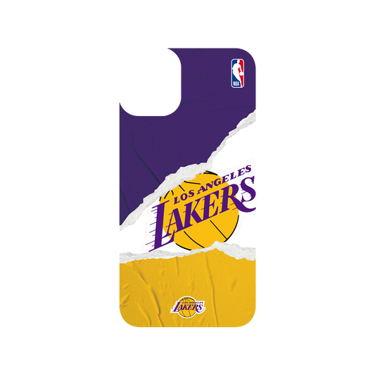 iPhone 11 犀牛盾SolidSuit聯名設計款防摔背蓋手機殼 NBA - 熱血系列-洛杉磯湖人 L.A. Lakers - Sweat and tears