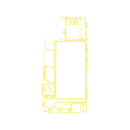 RHINOSHIELD X JOCR SolidSuit iPhone 11 Case - Inside an iPhone - Yellow