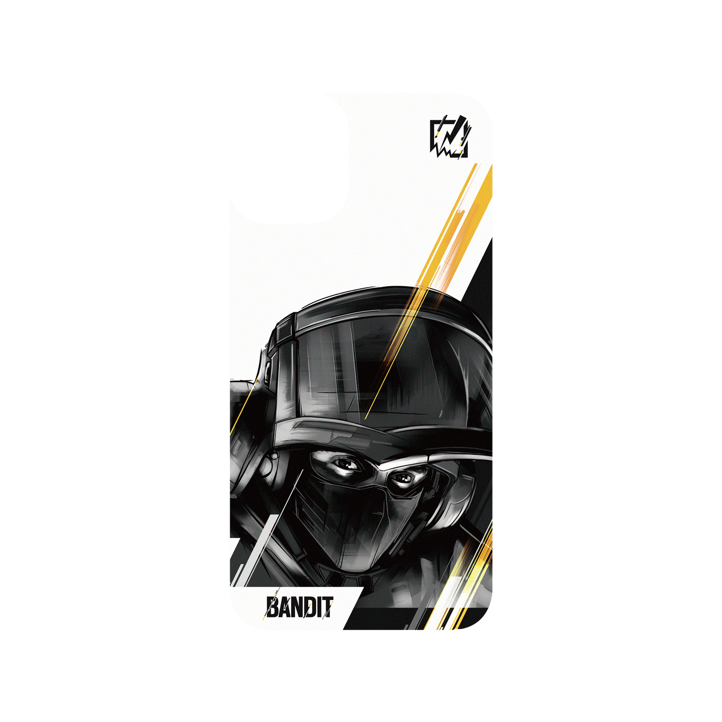 RHINOSHIELD X 6: Siege SolidSuit iPhone 11 Case - Bandit - Sketch