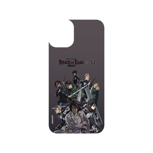 RHINOSHIELD X Attack on Titan SolidSuit iPhone 11 Case - Group - Season 4