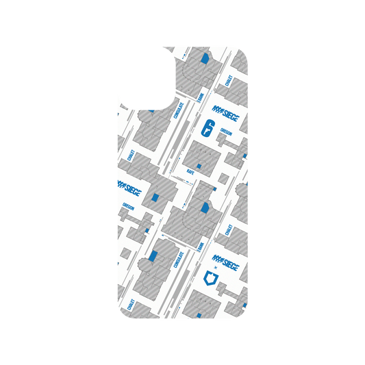 RHINOSHIELD X 6: Siege SolidSuit iPhone 11 Pro Max Case - Map - Blue
