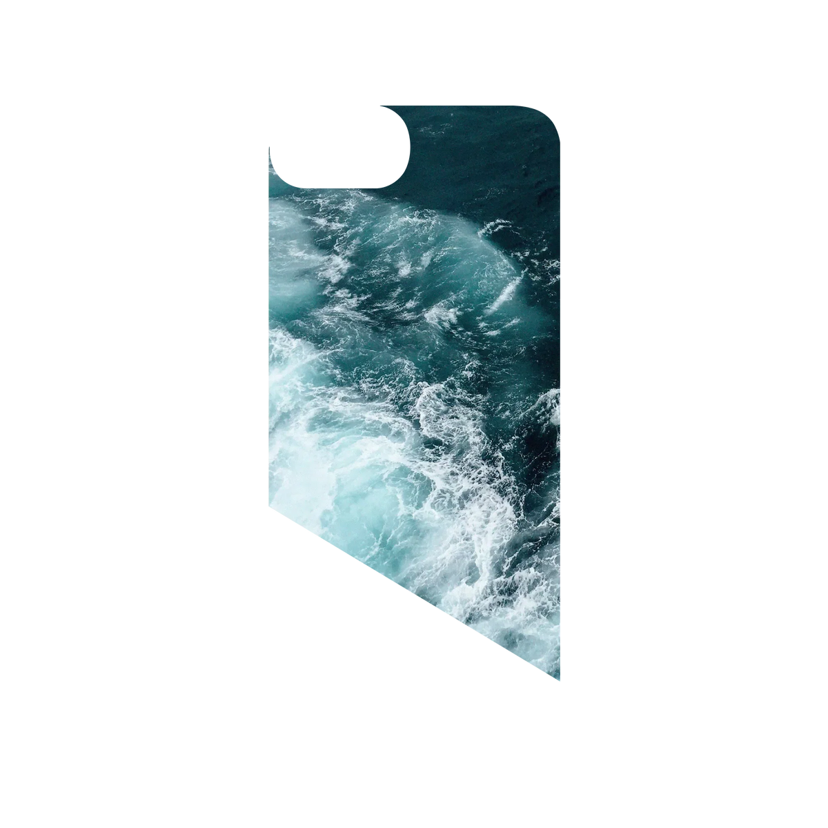 RHINOSHIELD SolidSuit iPhone 8 Case: Original Designs - Rushing Waves