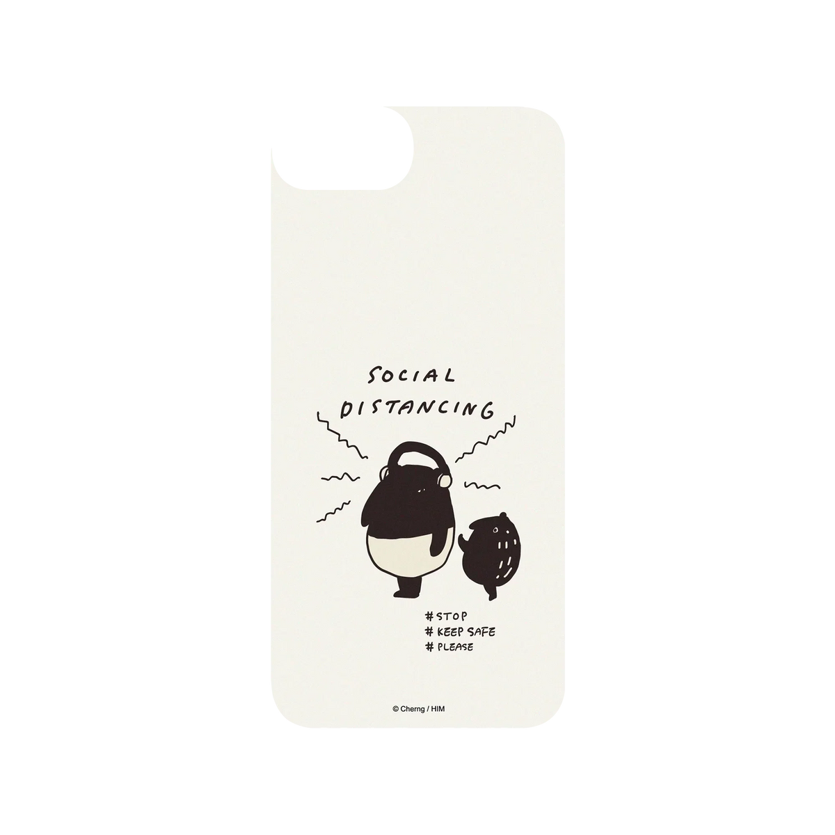 RHINOSHIELD X LAIMO SolidSuit iPhone 7 Case - SOCIAL DISTANCING