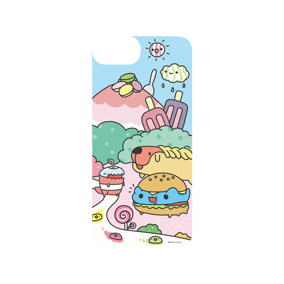 RHINOSHIELD X BUGCAT CAPOO SolidSuit iPhone 8 Case - Capoo's World of Desserts