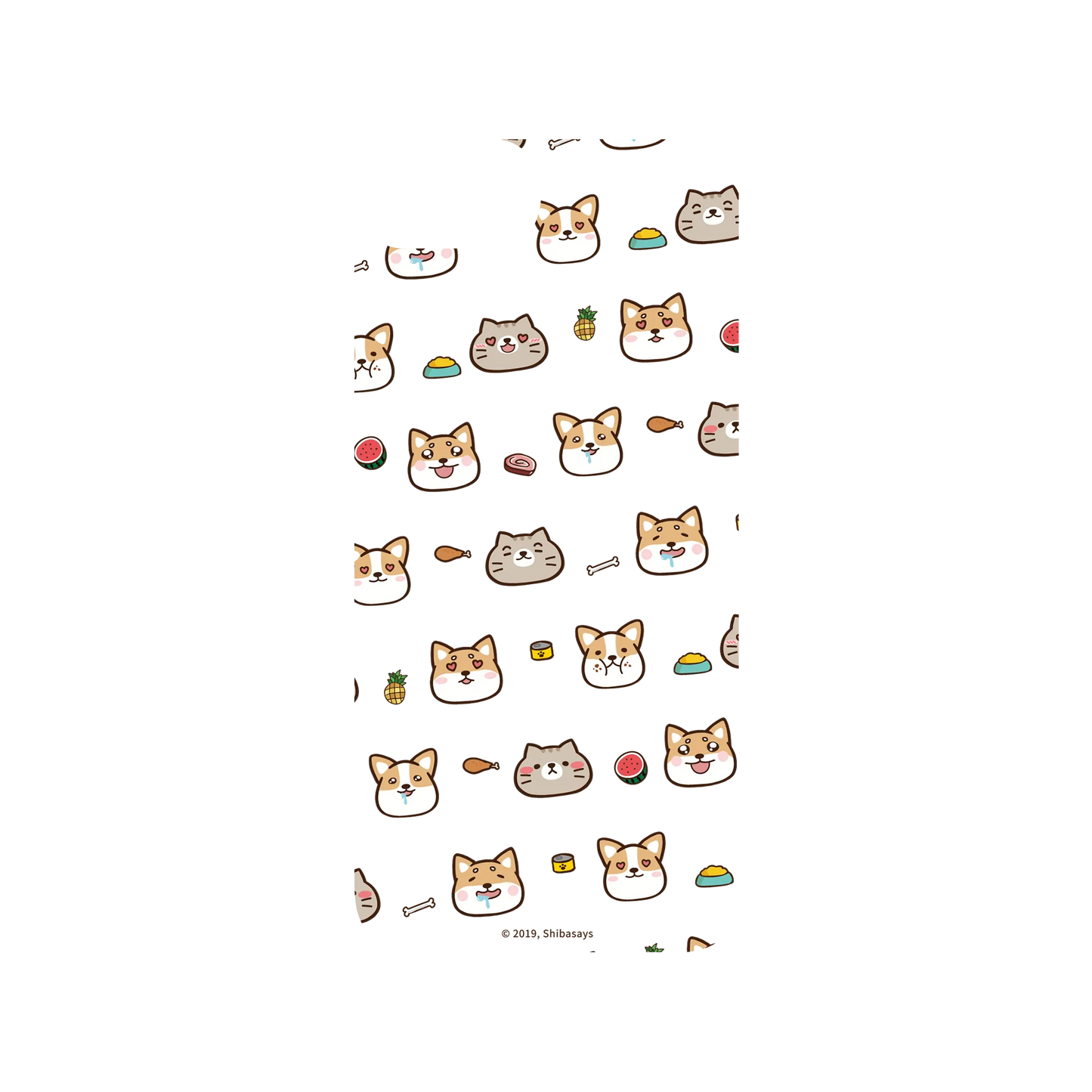 iPhone SE (第2代) 犀牛盾SolidSuit聯名設計款防摔背蓋手機殼 柴語錄 - 滿滿吃貨