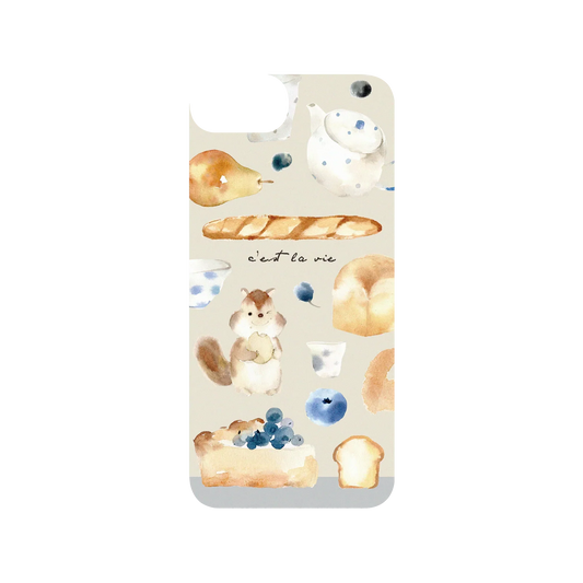 RHINOSHIELD X Liang Feng SolidSuit iPhone 8 Case - Pear and Bread