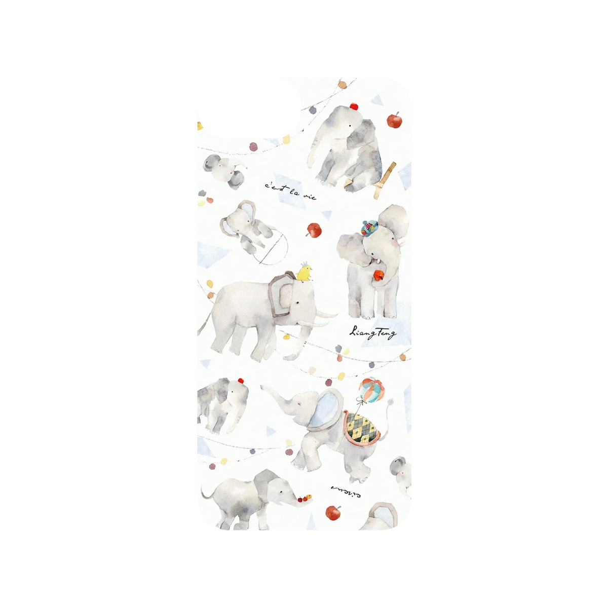 RHINOSHIELD X Liang Feng SolidSuit iPhone 8 Case - Grey Elephant
