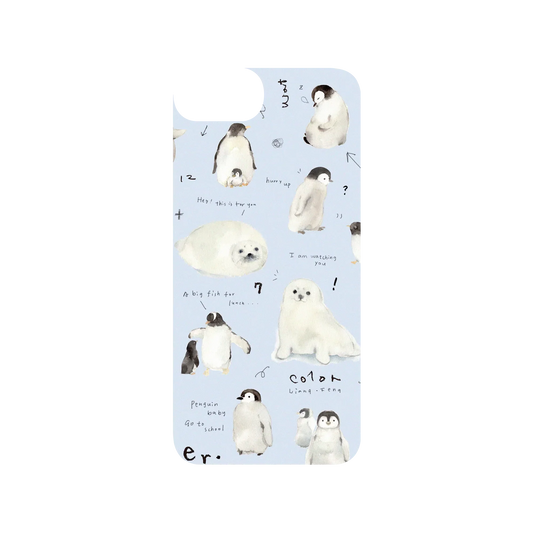 RHINOSHIELD X Liang Feng SolidSuit iPhone SE (3rd generation) Case - Penguin Baby