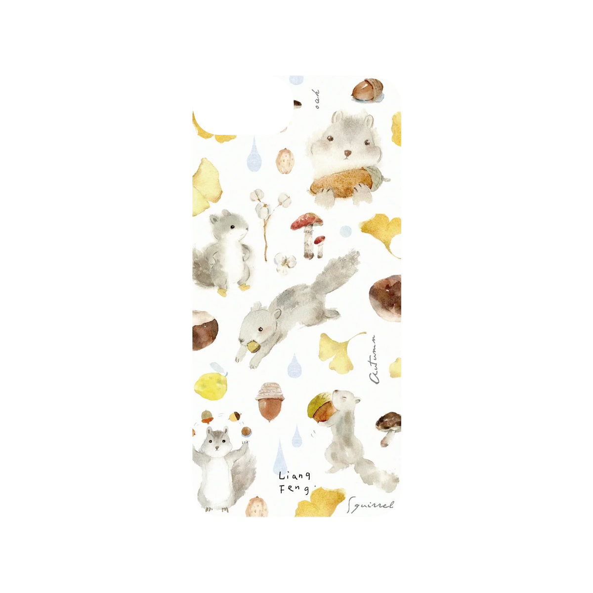 RHINOSHIELD X Liang Feng SolidSuit iPhone 8 Case - Squirrel