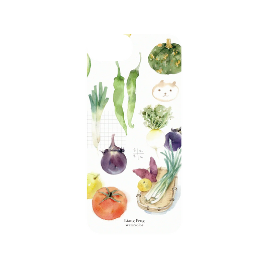 RHINOSHIELD X Liang Feng SolidSuit iPhone 8 Case - Wild Vegetables