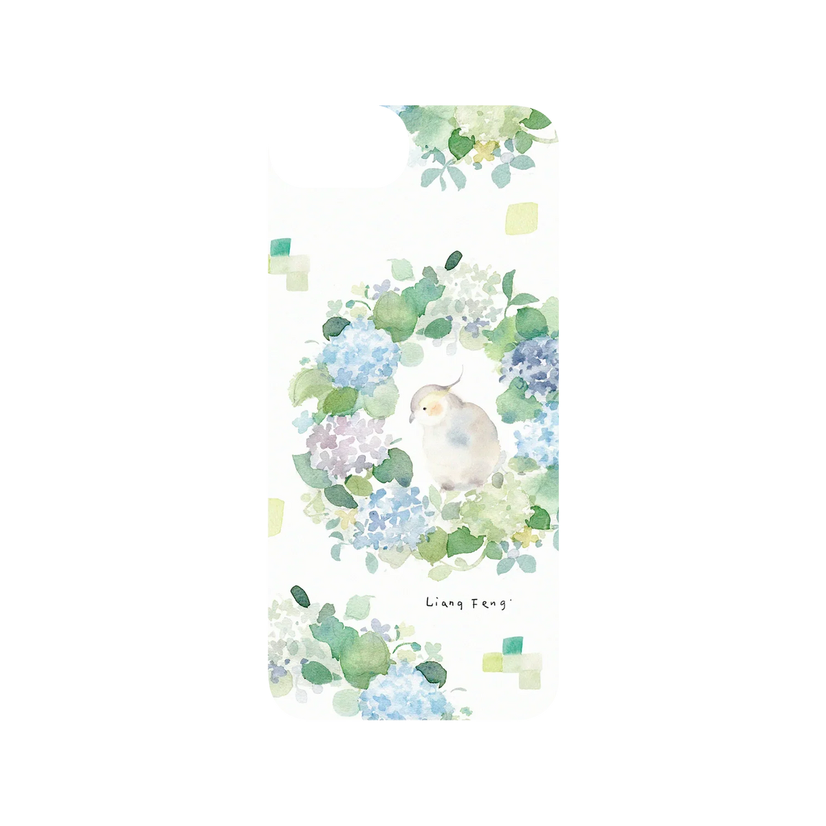 RHINOSHIELD X Liang Feng SolidSuit iPhone 8 Case - Hydrangeas