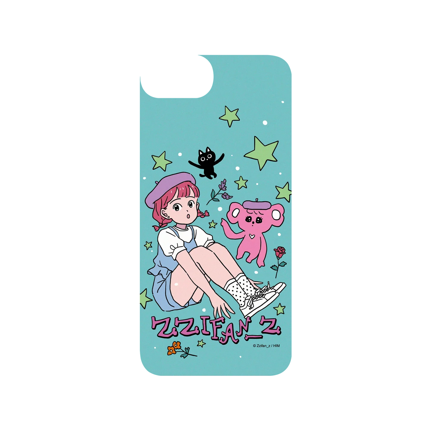 iPhone SE (第2代) 犀牛盾SolidSuit聯名設計款防摔背蓋手機殼 Zzifan_z - kawaii