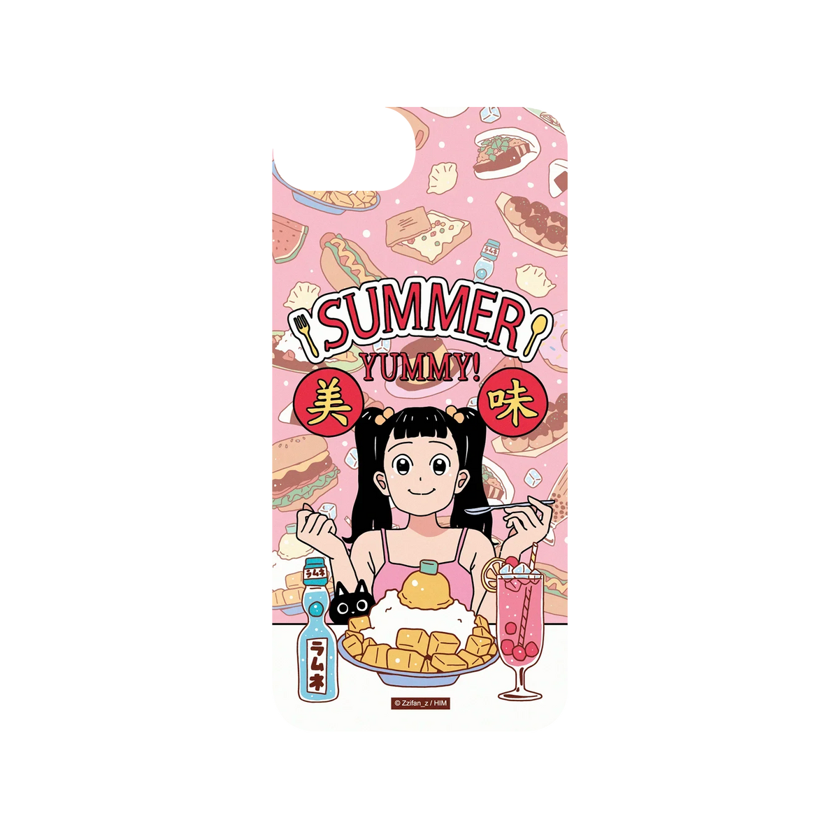 iPhone 8 犀牛盾SolidSuit聯名設計款防摔背蓋手機殼 Zzifan_z - Summer Girl