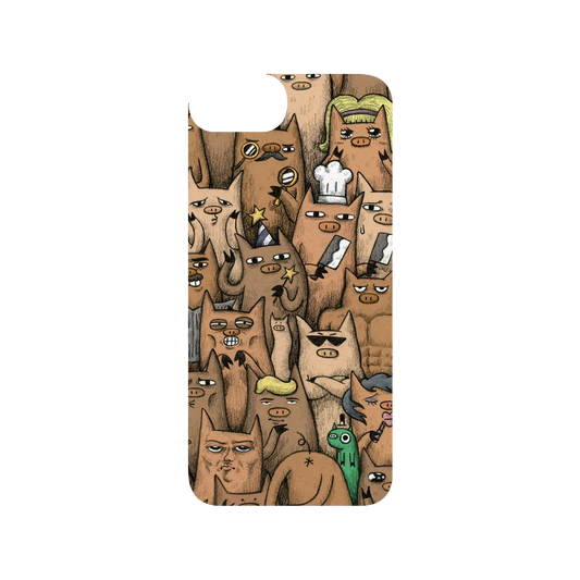 RHINOSHIELD X Incrediville SolidSuit iPhone 7 Case - Revenge of the Pigs