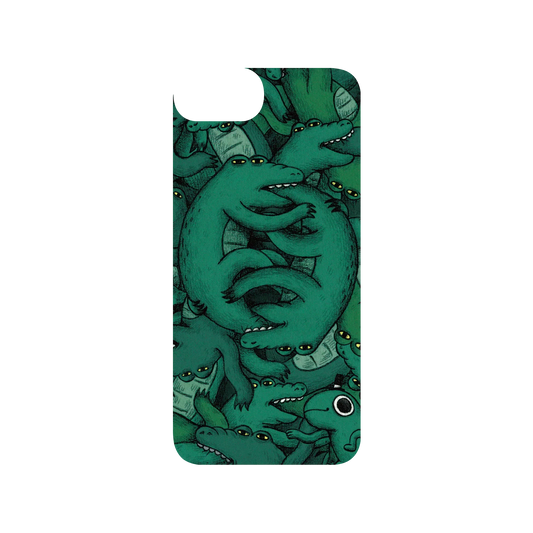 RHINOSHIELD X Incrediville SolidSuit iPhone 7 Case - Crocodille Ying Yang