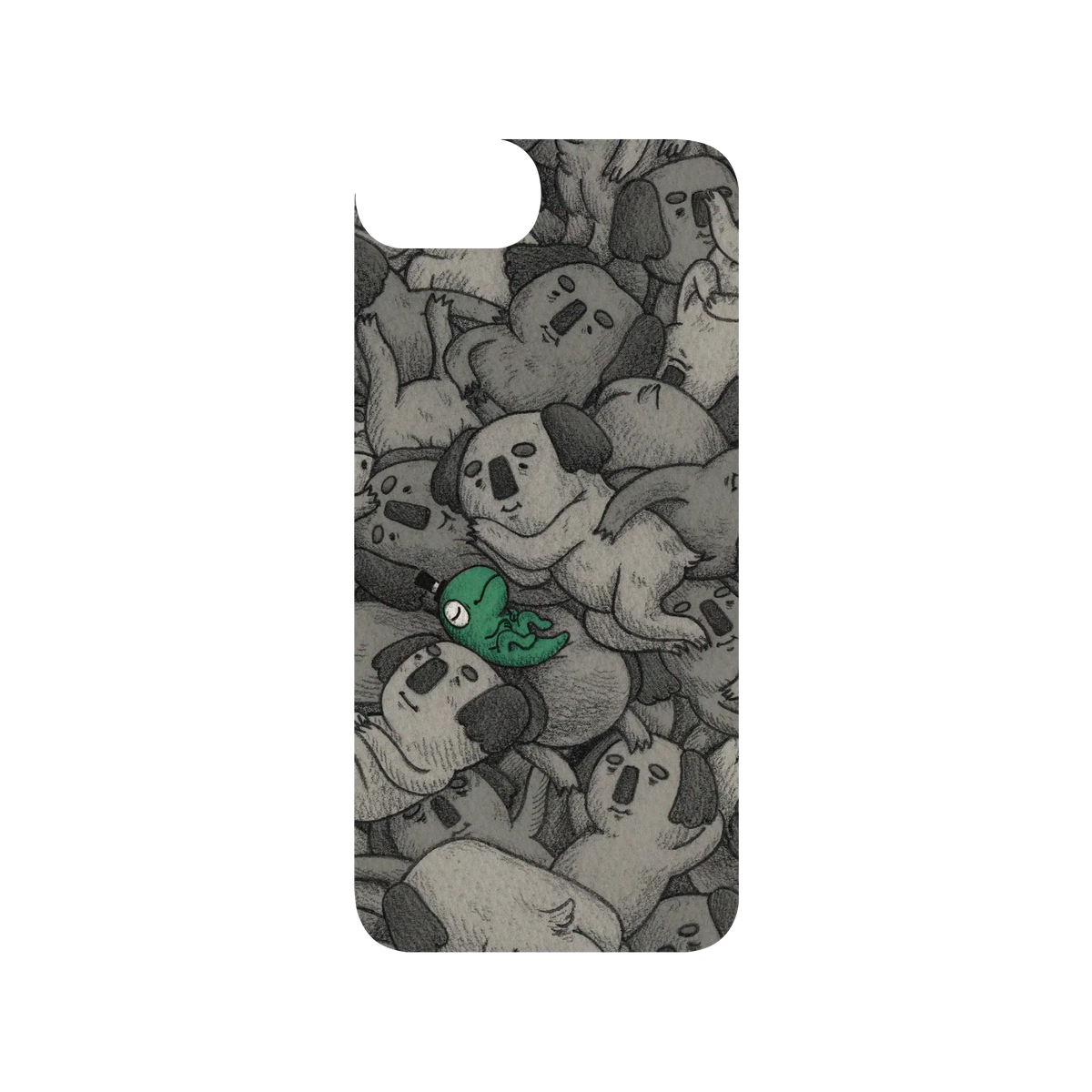 RHINOSHIELD X Incrediville SolidSuit iPhone 8 Case - Chilling with the Koalas