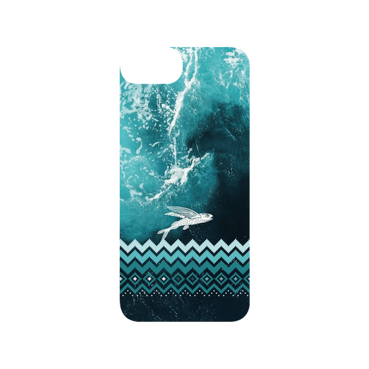 RHINOSHIELD X WasangShow SolidSuit iPhone SE (2nd generation) Case - Flying Fish in the Deep Sea