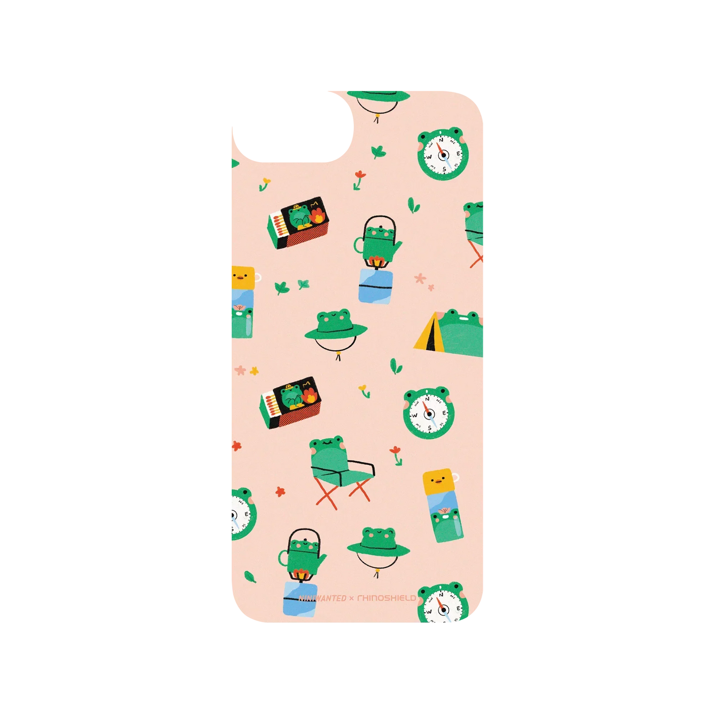 RHINOSHIELD X NINIWANTED SolidSuit iPhone 7 Case - Perfect Frog Camper