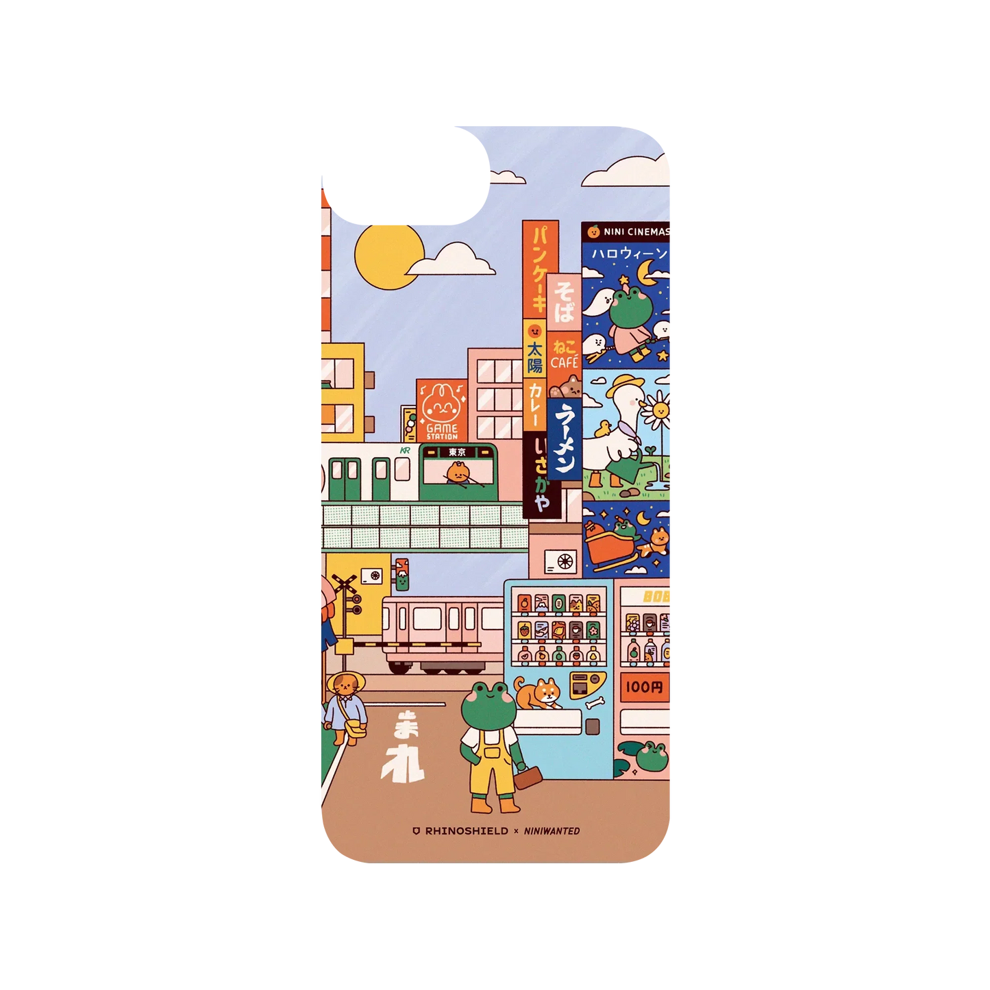 RHINOSHIELD X NINIWANTED SolidSuit iPhone SE (2nd generation) Case - Day in Tokyo