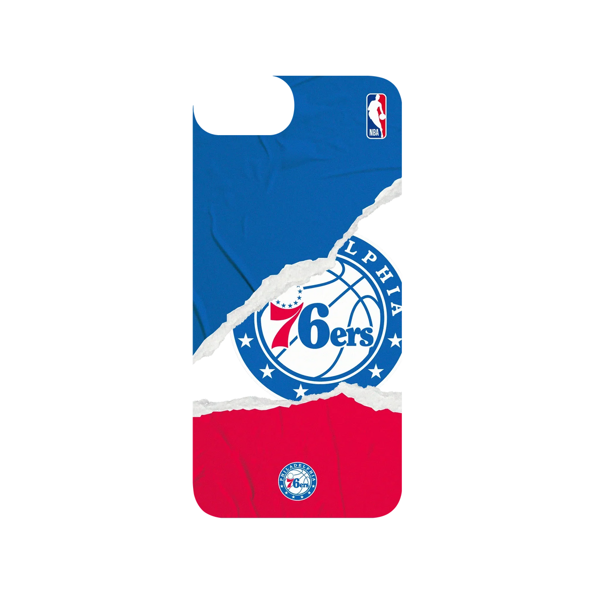 RHINOSHIELD X NBA SolidSuit iPhone 7 Case - Philadelphia 76ers - Sweat and Tears