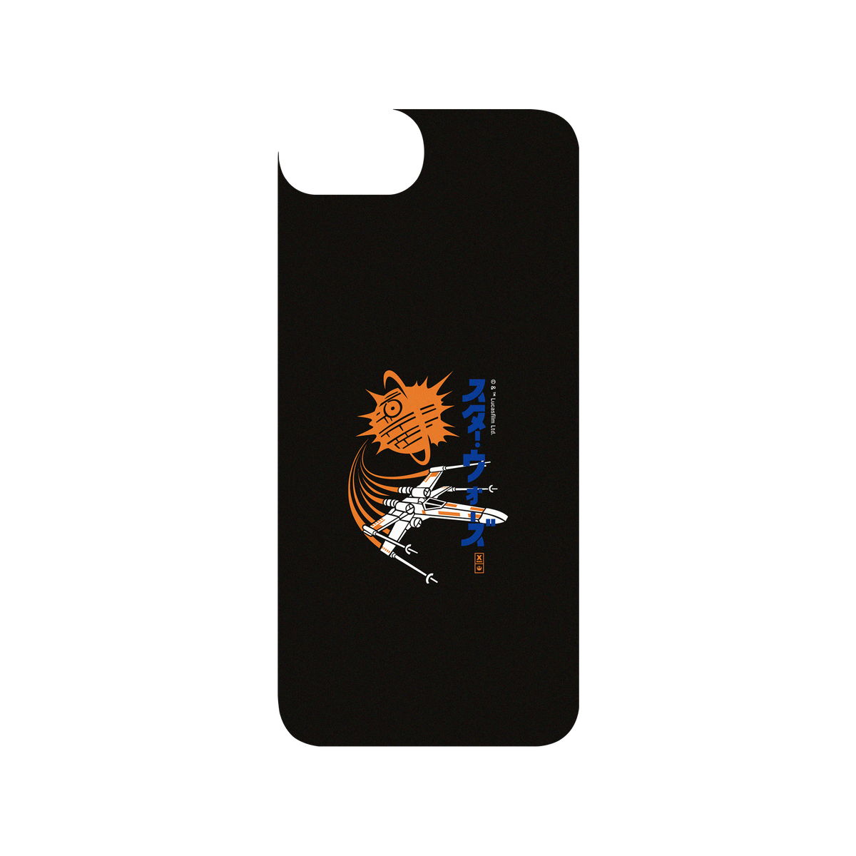 iPhone 7 犀牛盾SolidSuit聯名設計款防摔背蓋手機殼 StarWars 星際大戰系列 - 戰機-日文字系列