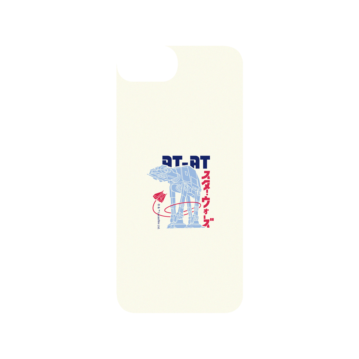 iPhone 7 犀牛盾SolidSuit聯名設計款防摔背蓋手機殼 StarWars 星際大戰系列 - ATAT-日文字系列