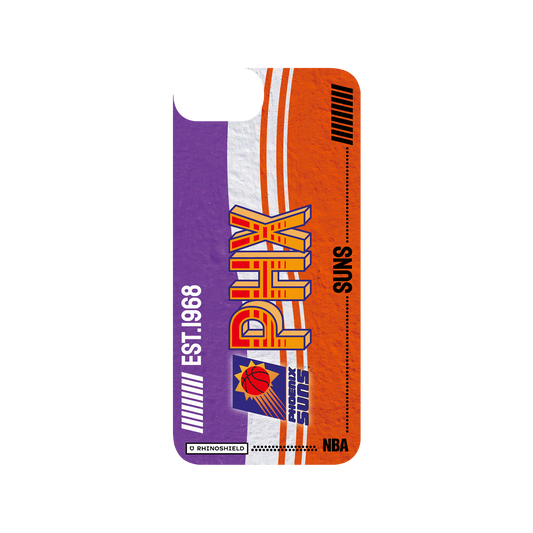 iPhone 7 犀牛盾SolidSuit聯名設計款防摔背蓋手機殼 NBA - 復古球員卡-鳳凰城太陽 Phoenix Suns - Vintage Card