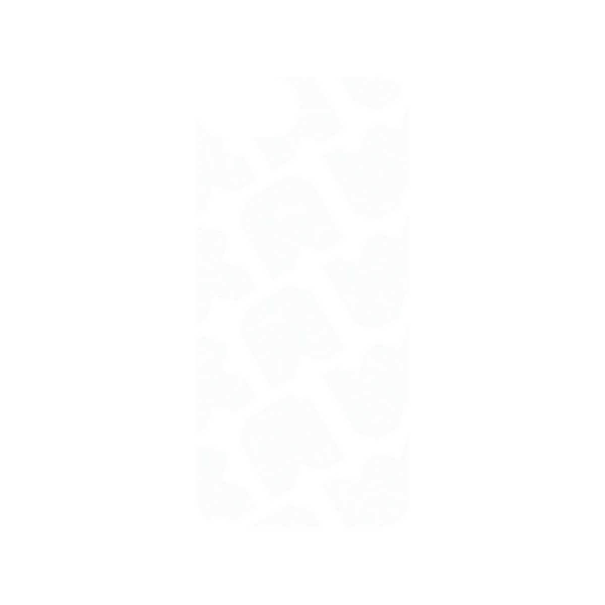 RHINOSHIELD X JOCR SolidSuit iPhone 8 Case - Raw White Pattern Big
