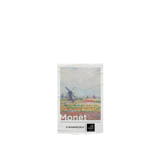 RHINOSHIELD X Van Gogh Museum  SolidSuit iPhone 8 Case - Tulip Fields and Windmills - Claude Monet