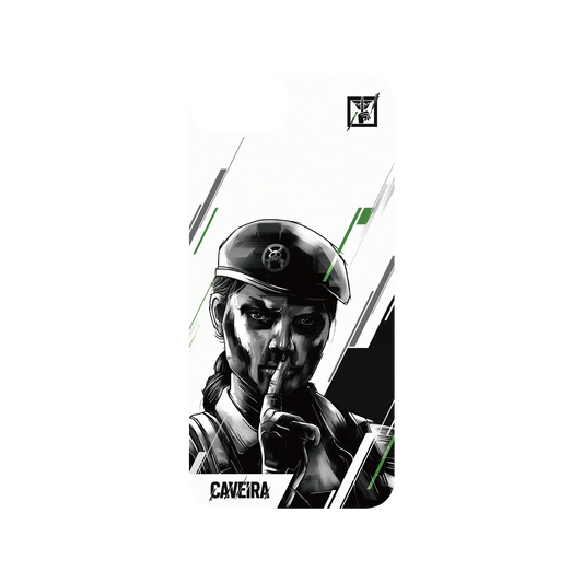 RHINOSHIELD X 6: Siege SolidSuit iPhone SE (2nd generation) Case - Caveira - Sketch