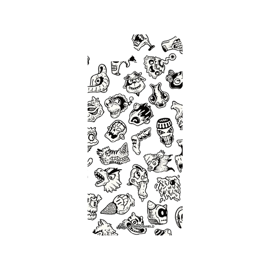 RHINOSHIELD X Lei Melendres SolidSuit iPhone SE (3rd generation) Case - Monster Head Collection
