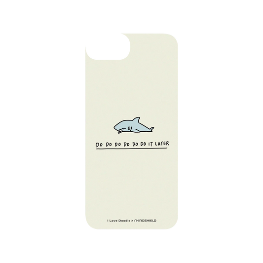RHINOSHIELD X I Love Doodle SolidSuit iPhone SE (3rd generation) Case - Dododo Do It Later
