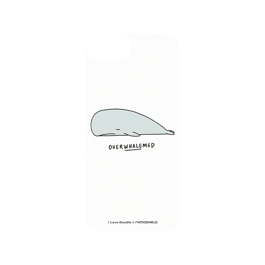 RHINOSHIELD X I Love Doodle SolidSuit iPhone SE (3rd generation) Case - Overwhalemed